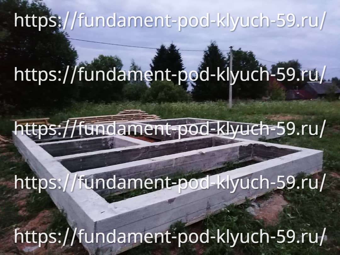 Свайно-ростверковый фундамент