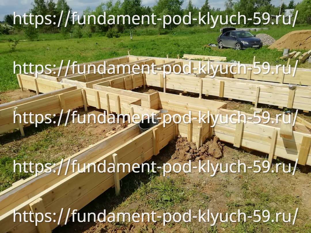 Свайно-ростверковый фундамент